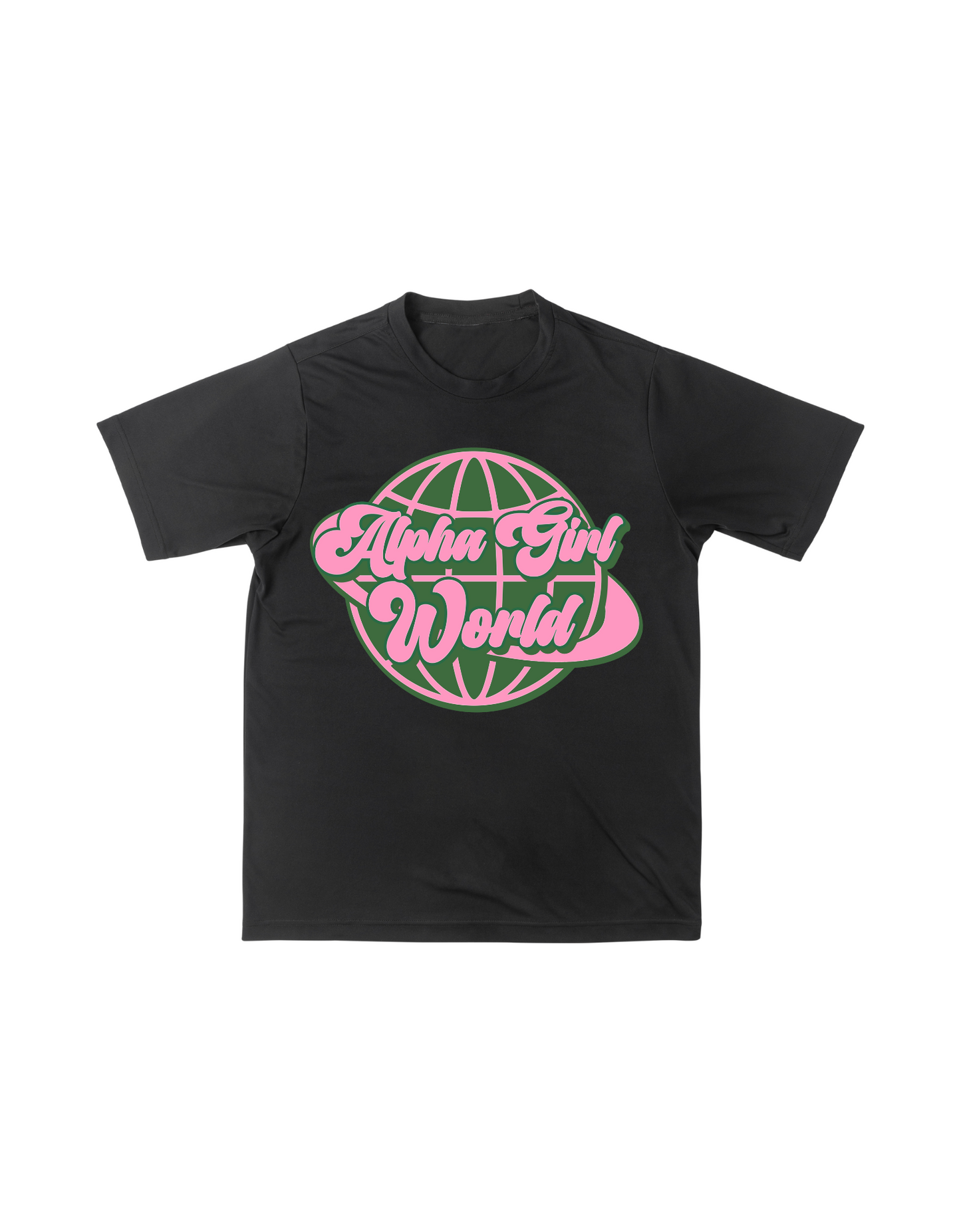 Alpha Girl World Tee (Front Only)- Pre-Sale